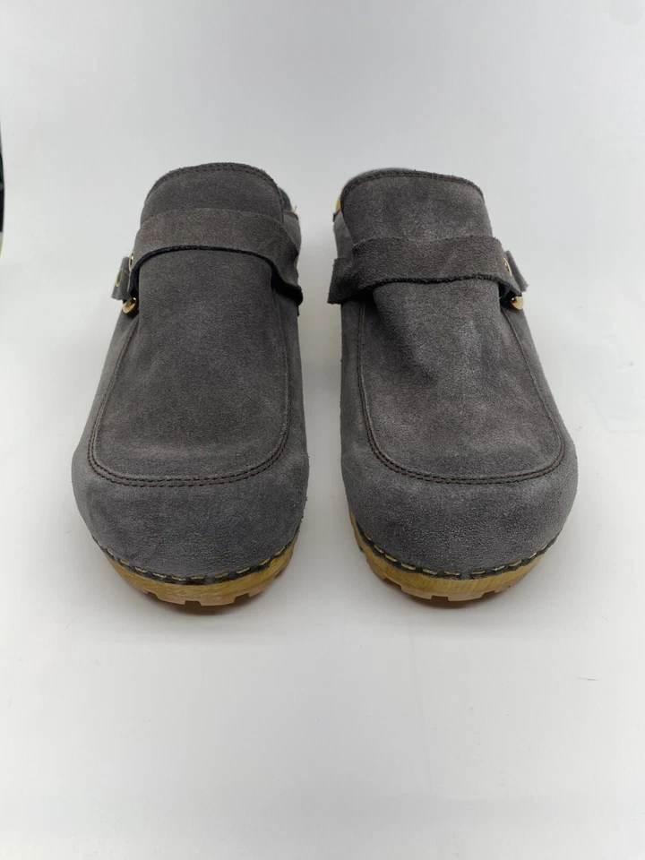 Женские деревянные сабо Sanita Lissy из антрацита размер 10 - Изображение 4 из 4