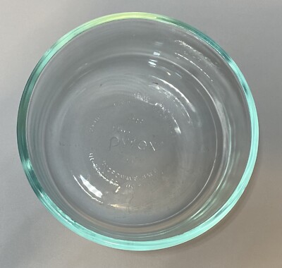 Pyrex 7200 Clear Glass Serving Mixing Bowl 2 Cups Microwave Safe 4-3/4 x 2 -1/2 | eBay