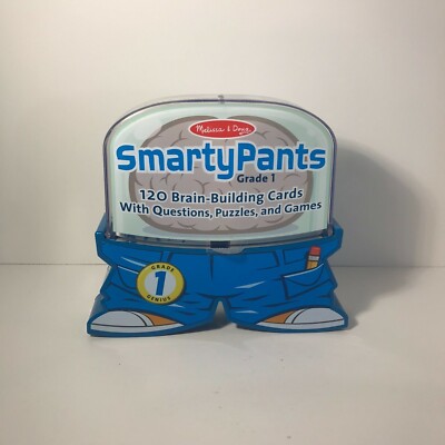 Smarty Pants Brain Building Cards with Questions Puzzles and Games Grade 1