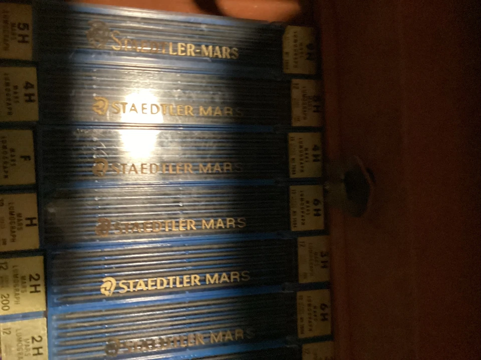 STAEDTLER MARS LUMOGRAPH Leads 2H 3H 4H 5H HB 9H H  F Lot  Over 250 Nos - Image 2 of 4