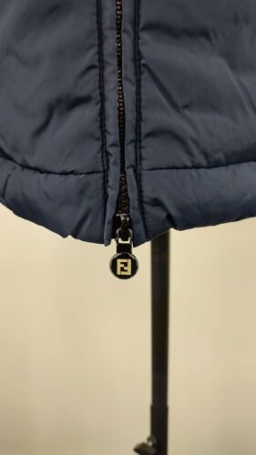 FENDI GIUBBINO PIUMINO DONNA TG. 48 JACKET DOWN WOMAN ITALY CASUAL VINTAGE - Photo 4 sur 12