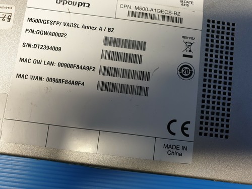 Audiocodes Mediant 500 MSBR Multi-Service Business Router - Picture 6 of 6