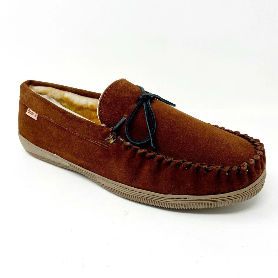 Zapatillas sin cordones Tamarac para hombre cámper pimienta de cuero de vaca  Foto 2 de 4