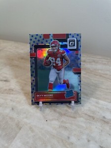 2022 Donruss Optic Rated Rookie Stars Prizm #224 Skyy Moore Kansas City Chiefs