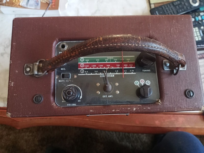 Learavian RM402C 3 Band Tube Pilot / Airline Radio RESTORED