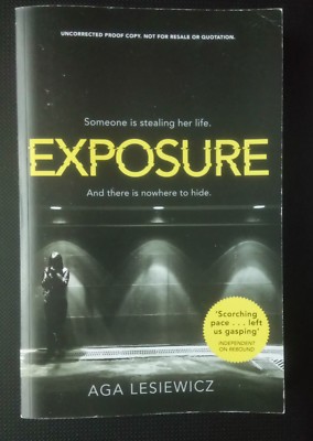 EXPOSURE - AGA LESIEWICZ  -MACMILLAN -  P/B - *PROOF*