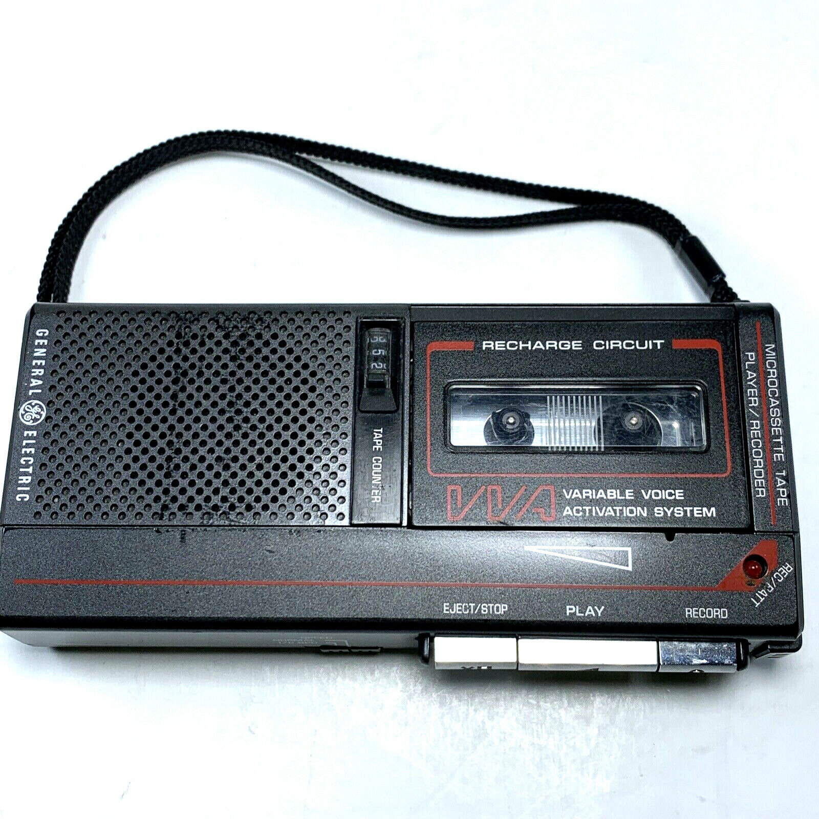 General Electric Micro Cassette Tape Our shop most Max 64% OFF popular GE Player Recorder 3-5326A