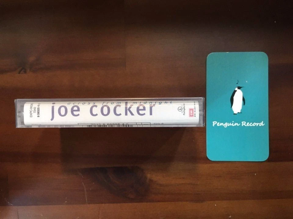 JOE COCKER - ACROSS FROM MIDNIGHT CASSETTE TAPE KOREA EDITION SEALED - Image 2 of 3