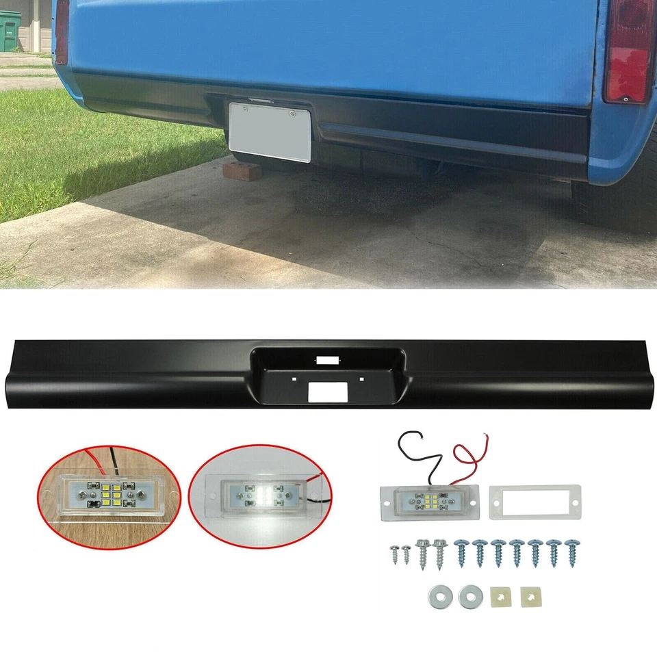 Roll Pan Front/Rear Black for Chevrolet C10 Suburban C10 Pickup Panel 1967-1972 - Image 2 of 4