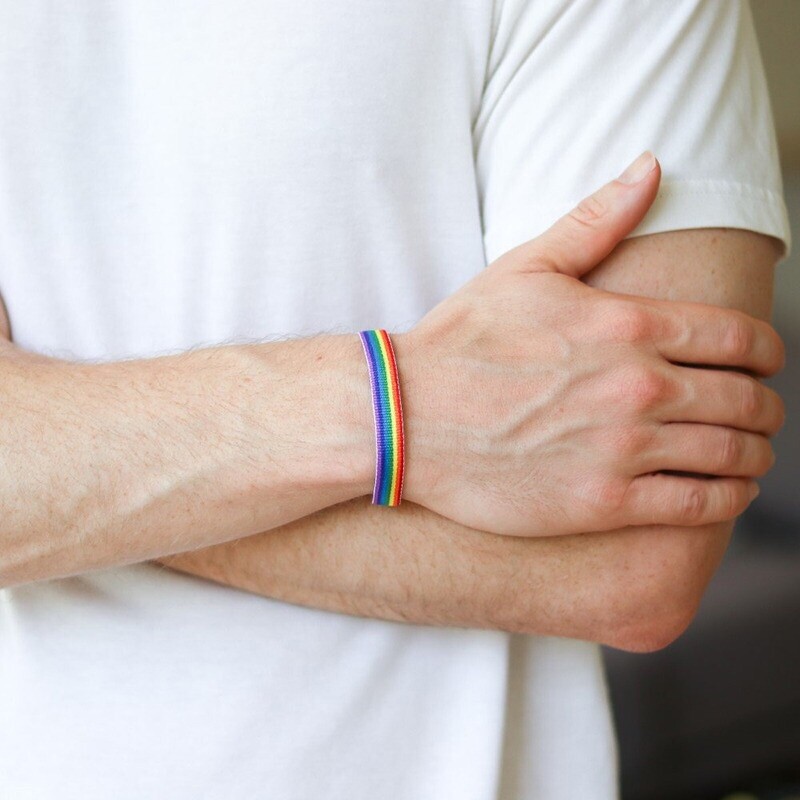 LGBT+ Pride Regenbogen Armband