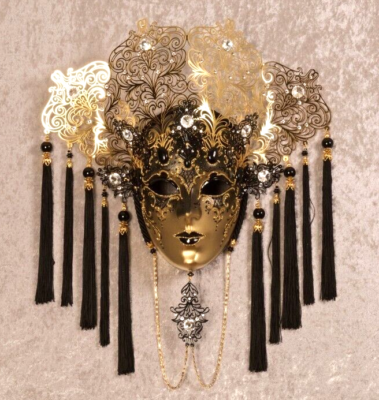 Nefertiti Venetian Mask Masquerade Wall Decoration White | eBay Nefertiti Venetian Mask Masquerade Wall Decoration White | eBay