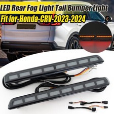 2PCS For Honda CR-V CRV 23-2025 Square LED Rear Fog Light Tail Bumper Light Sets