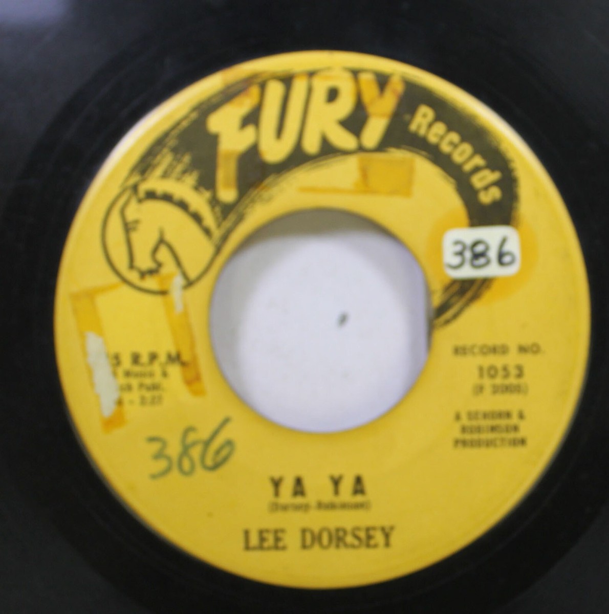 R\u0026B+ソウル CD Lee Dorsey Ya! Ya! PCD2174 Fury Records (2), P-Vine Records /00110 Lee Dorsey – Ya! Ya! – Vinyl (LP, Album), 1962 [r9043795