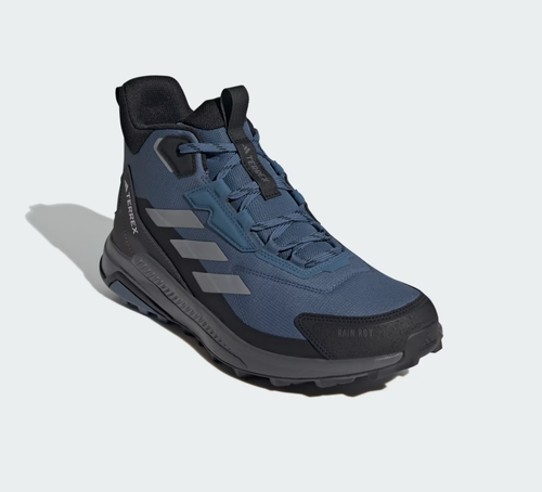 Adidas Outdoor Terrex Anylander Mid Rain.Rdy Wonder Steel / Grey Three / Core Bl - Picture 4 of 6