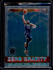 2019-20 Panini NBA Hoops Premium Stock - Zero Gravity Karl-Anthony Towns #17