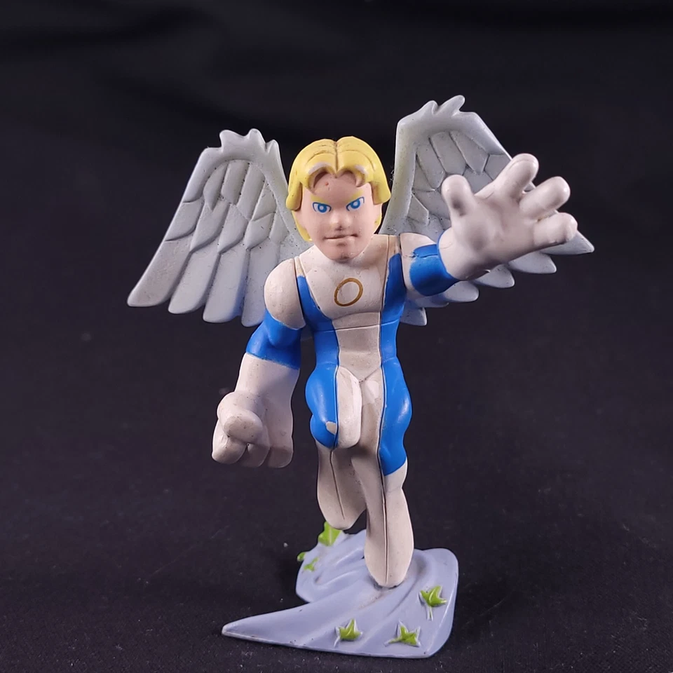 Marvel Super Hero Squad РЕДКАЯ Blue ANGEL Toys R Us Exclusive Danger Room Debacle - Изображение 3 из 4