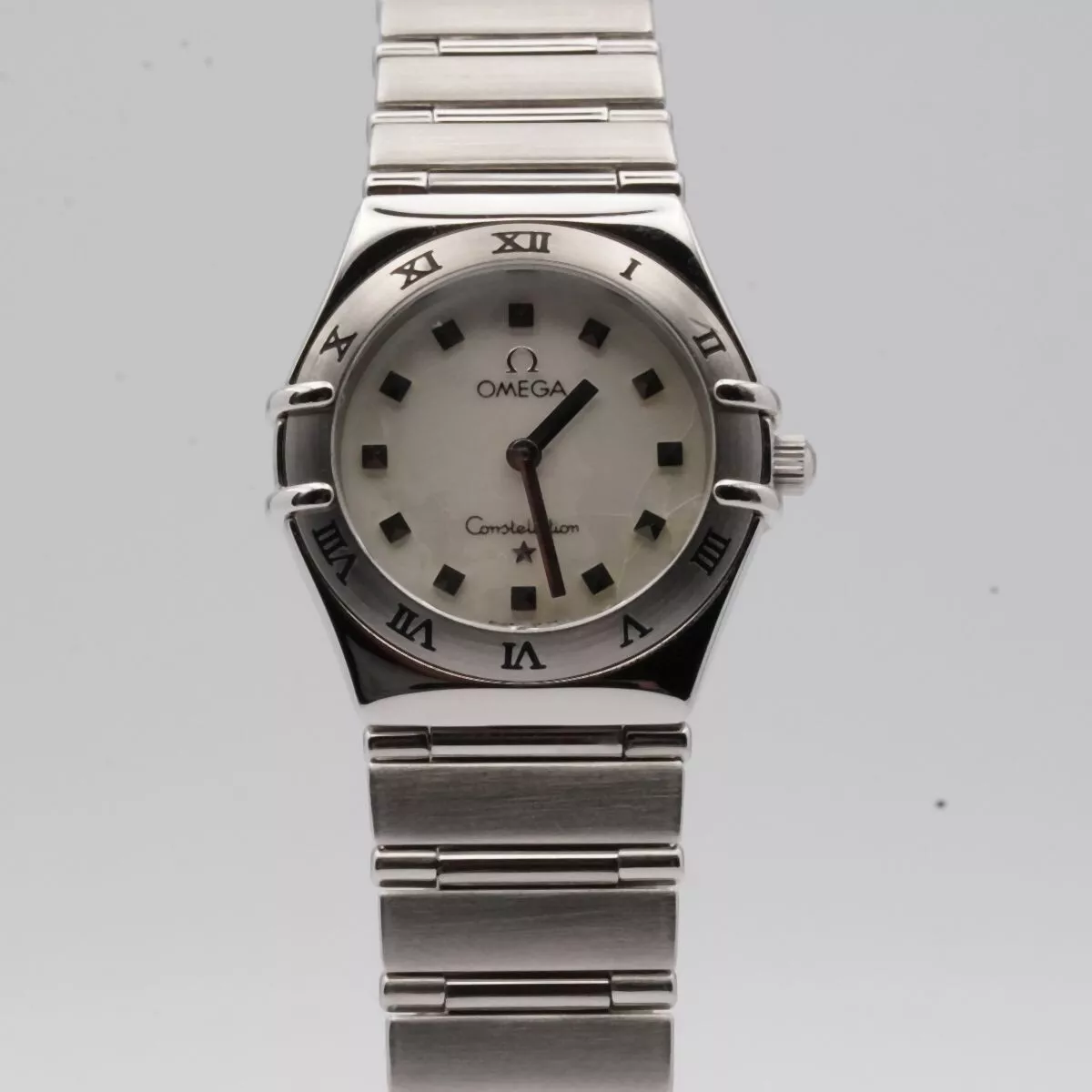 OMEGA Constellation Quartz Women s Watch Steel 25MM Vintage Nice