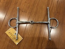 Centaur medium weight Full cheek snaffle 6"