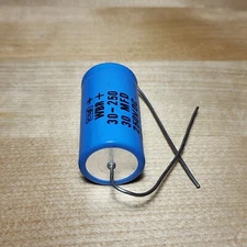 Cornell Dubilier WBR30-250 Aluminum Electrolytic Capacitor 30uF 250V Axial