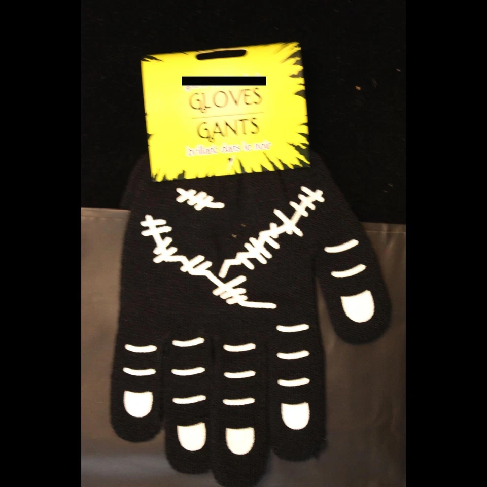 GUANTES GÓTICOS ELÁSTICOS DE INVIERNO ZOMBIE MONSTRUO COSIDOS A MANOS Disfraz de enfermera Juegos con disfraces Foto 3 de 3