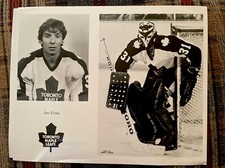 1980 JIRI CRHA NHL HOCKEY GOALIE MASK TYPE 1 PHOTO TEAM ISSUE TORONTO AHL OHA