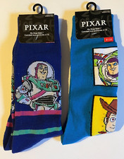 NEW PIXAR TOY STORY SOCKS SIZE 6-12 CHOOSE 1 or ALL 1 SHIP CENTRIC