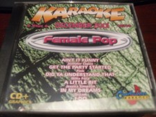CHARTBUSTER 6 6 KARAOKE DISC 40218 DECEMBER 2001 FEMALE POP CD G MULTIPLEX NEW