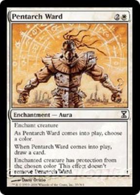 Magic The Gathering - Pentarch Paladin - Paladino Pentarca - Time Spiral