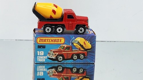 Vintage Matchbox Superfast No. 19 Cement Truck by Lesney Made In England NIB - Picture 9 of 14