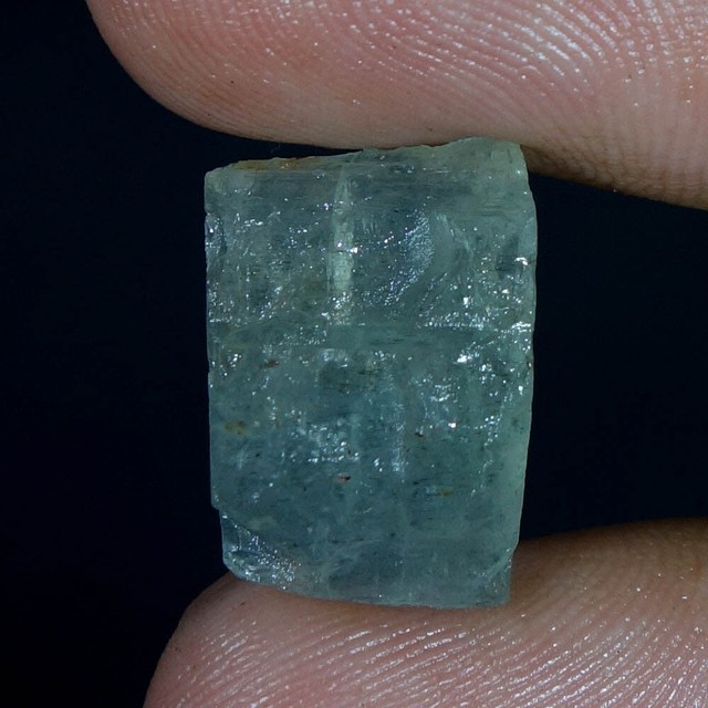 10.70Cts Natural Fine, Very Clean Medium Blue Aquamarine Gemstone Facet
