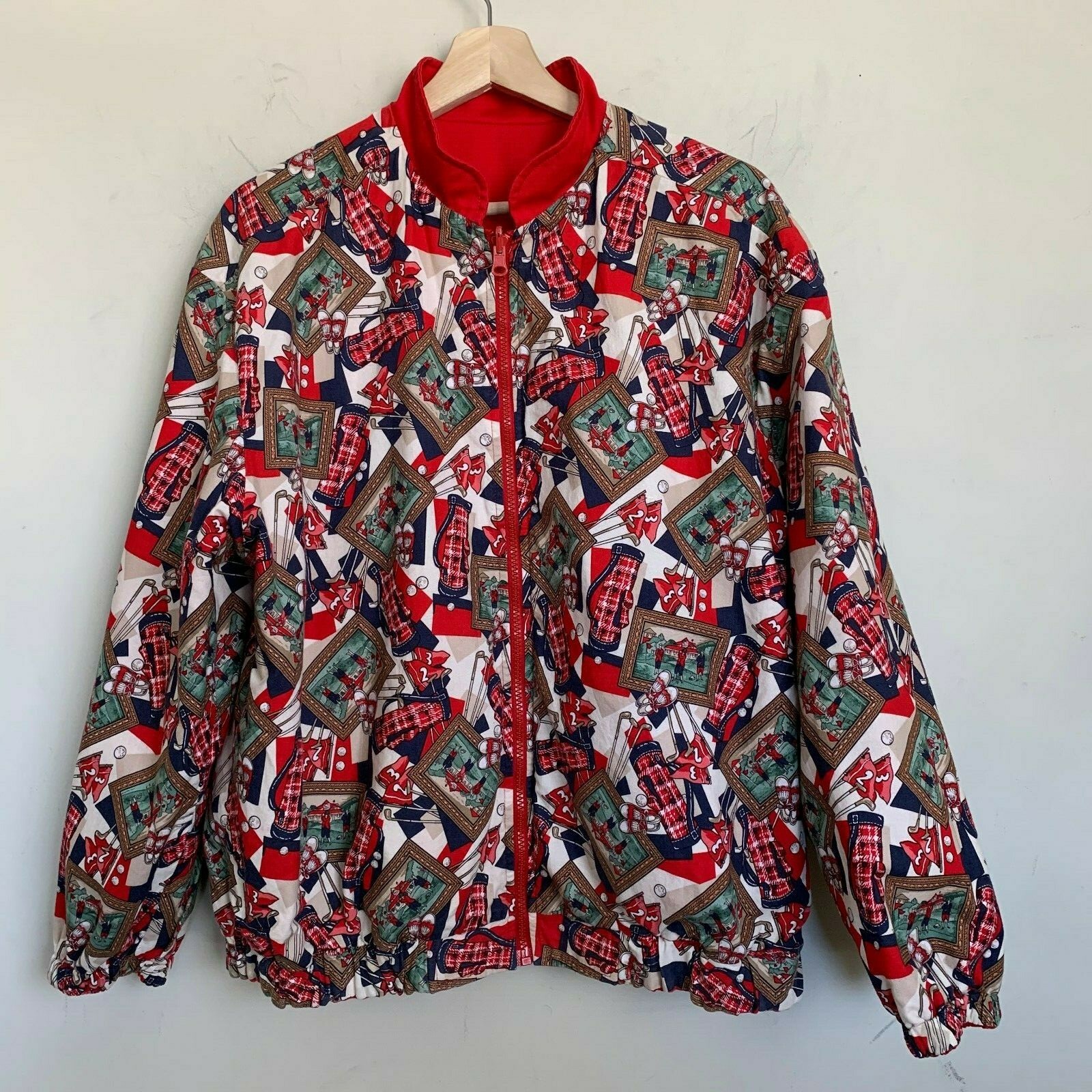 Pendleton Knockabout Red Jacket Reversible Golf P… - image 2