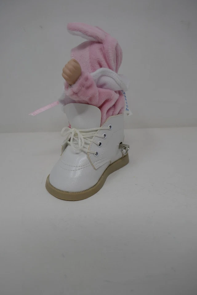 Stephen Enterprises Recuerdo Musical Bebé en Zapato toca Canción de Cuna Brahms VER VIDEO Foto 2 de 4