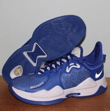 Nike PG 5 TB Basketball Shoes Mens 7 Women 8.5 DM5045-401 Royal Blue Paul George