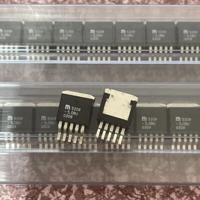 New MIC5209-5.0BU LDO Regulator 0.5A 5V TO-263-5 x 10pcs