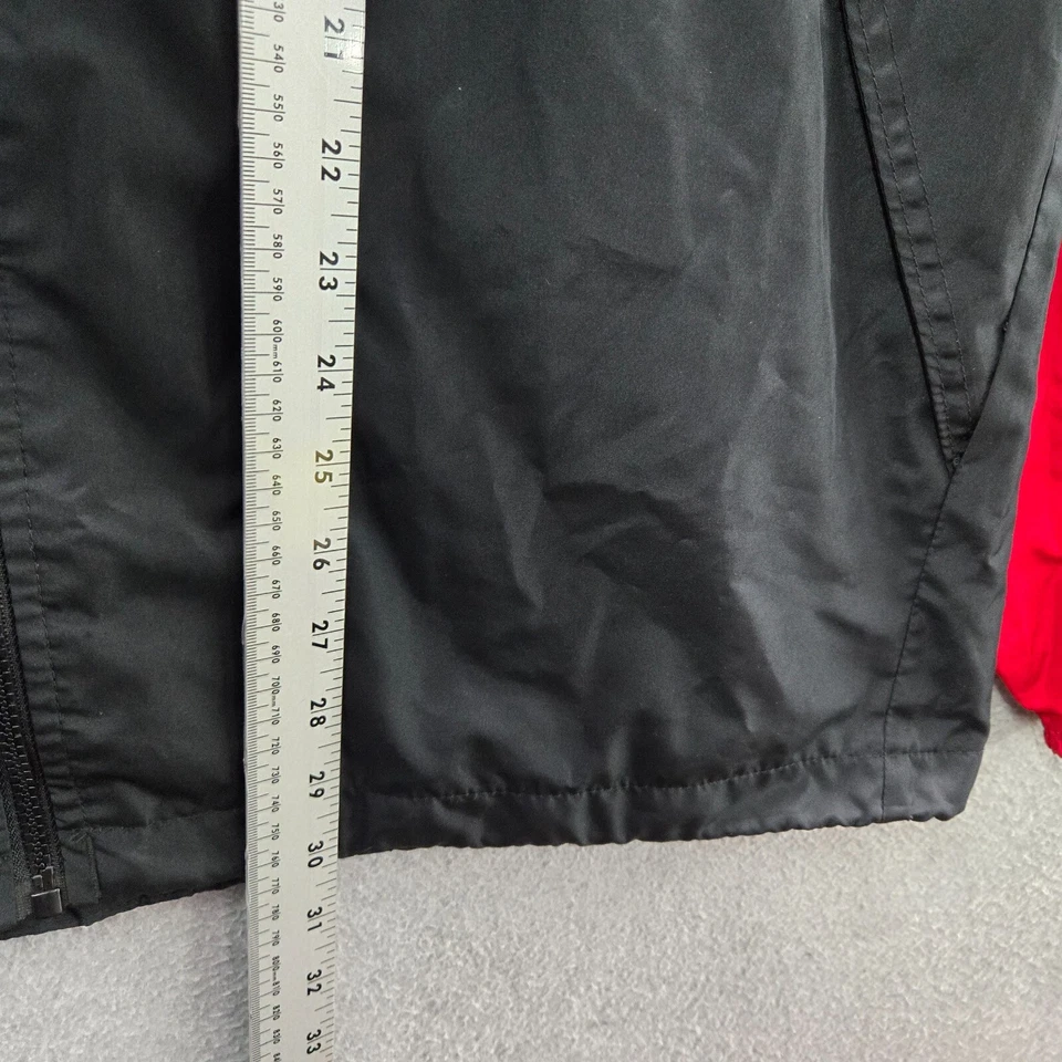 Мужская куртка Champion XL синий цветной блок логотип ветровка пуловер на молнии - Изображение 3 из 4