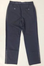 Gucci Men's Black Cotton/Satin Embroidered Logo on Back Jogger Pants 591053 1000 - Image 2 of 4