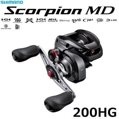 SHIMANO 24 Scorpion MD 200HG Right Handle New From Japan | eBay SHIMANO 24 Scorpion MD 200HG Right Handle New From Japan | eBay