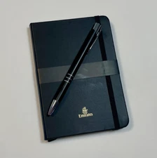 NEW Emirates First Class notebook and pen
