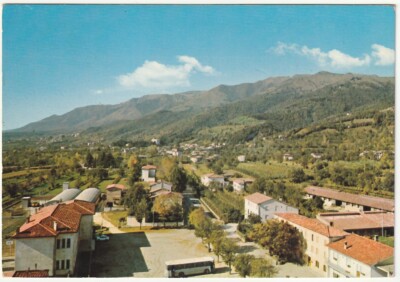 CAVASO DEL TOMBA - TREVISO - PANORAMA TOWARDS M. GRAPPA - TRAVEL 1974 -12341-