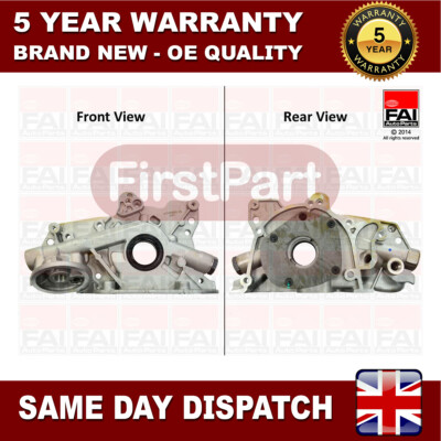 Fits Vauxhall Vectra Zafira Astra Omega 1.8 2.0 FirstPart Engine Oil Pump