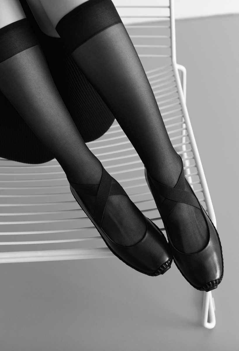 Cueren] VALENCIA 16 BALLERINA - Black - Expedited Shipping