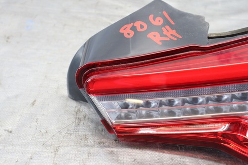 2017 TOYOTA 86 BASE GT86 BRZ 2.0L FA20 OEM LED RH PASSENGER TAIL LIGHT #8061 - Foto 5 di 8