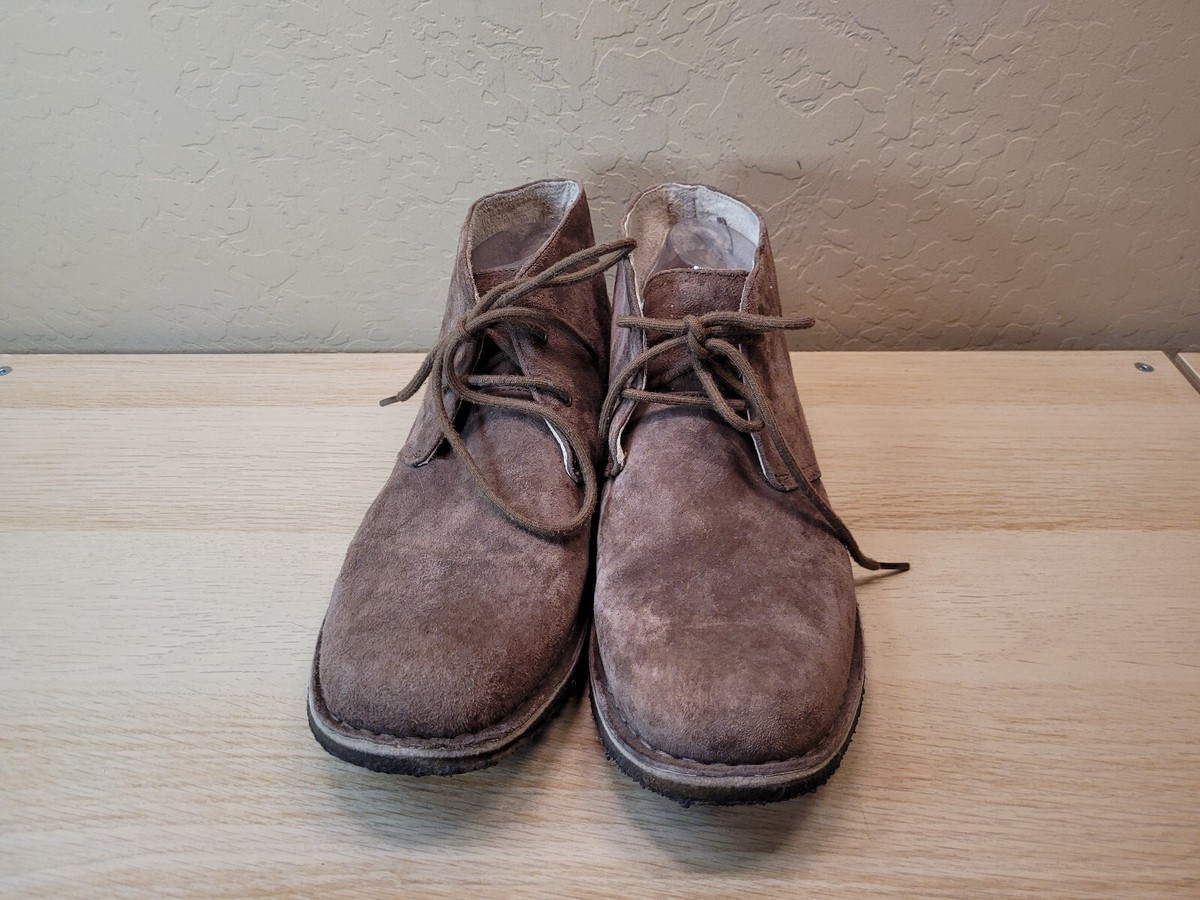 UGG Leighton Chukka Boots Men\'s Size 10 Brown Suede Sheepskin Lined 1005487 UGG Men main image 2