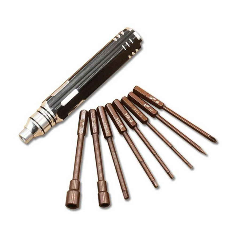 8 in1 Screwdriver Set Philips Spanner Repair Tool Hex Kit For RC