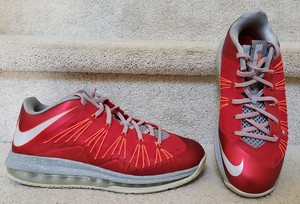 red lebron 10