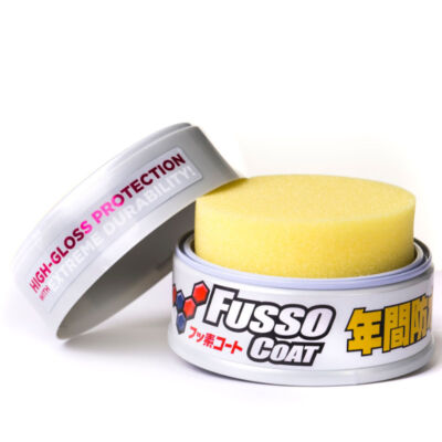 Soft99 NEW Fusso Coat 12M Wax Light Hartwachs inkl. Applikator helle Lacke