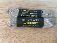 2 pair -  Flat - 45" - GREATLACES proTough TM made with  Kevlar