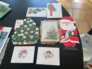 vintage christmas cards