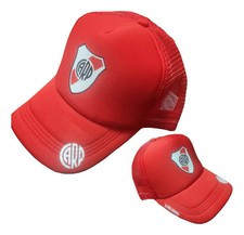 CLUB ATLETICO RIVER PLATE - EL MAS GRANDE - CAMIONERO ROJO - Sombrero - Gorra - Nuevo -