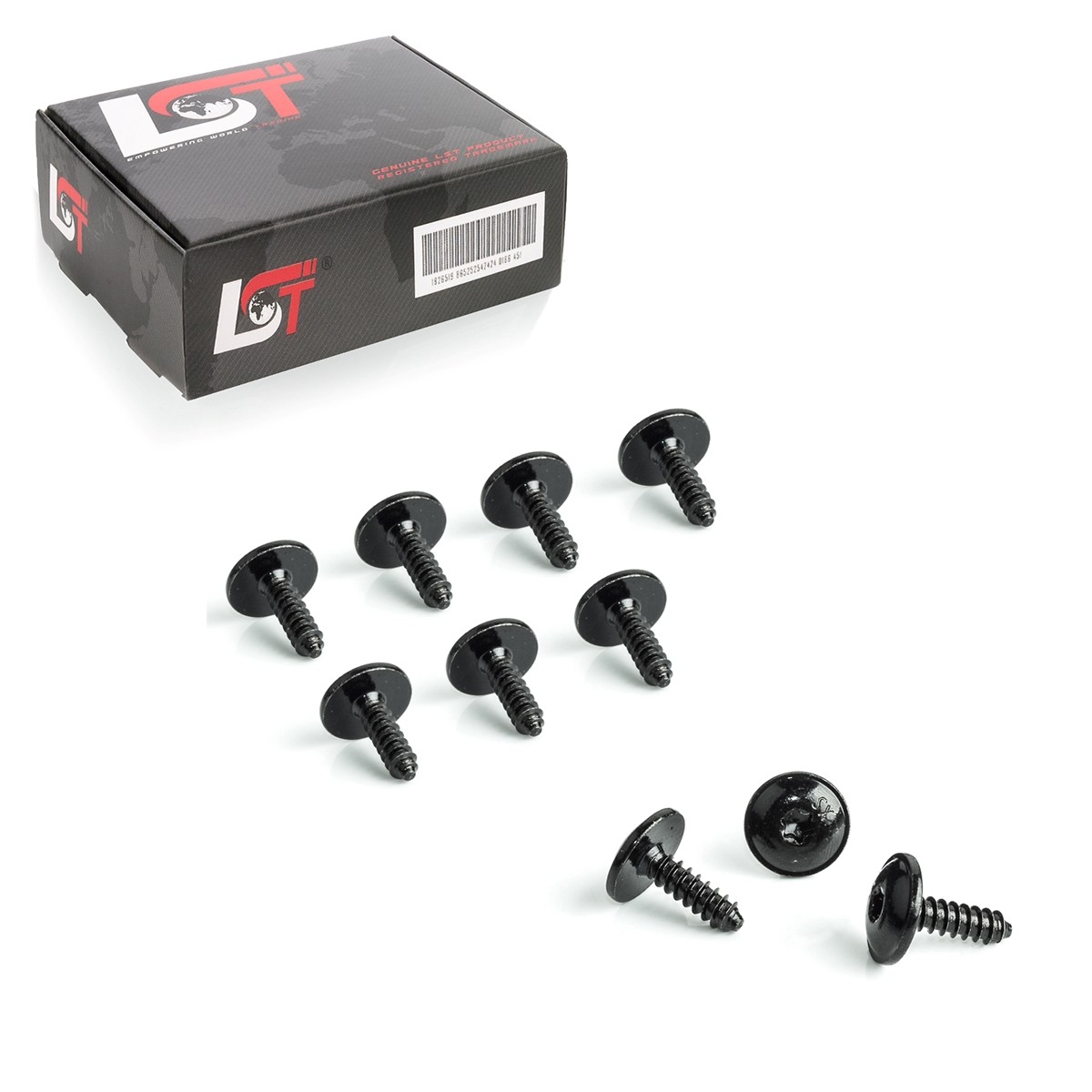 10X Wheel Arch Bowl Fender Torx Screws For Skoda Fabia Felicia Octavia I